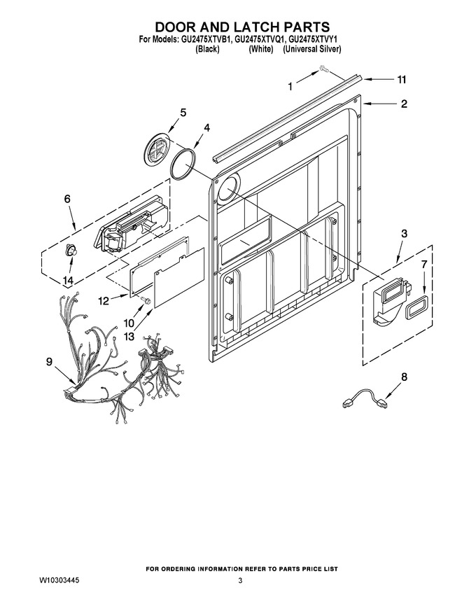 Diagram for GU2475XTVQ1