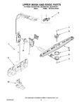 Diagram for 07 - Upper Wash And Rinse Parts