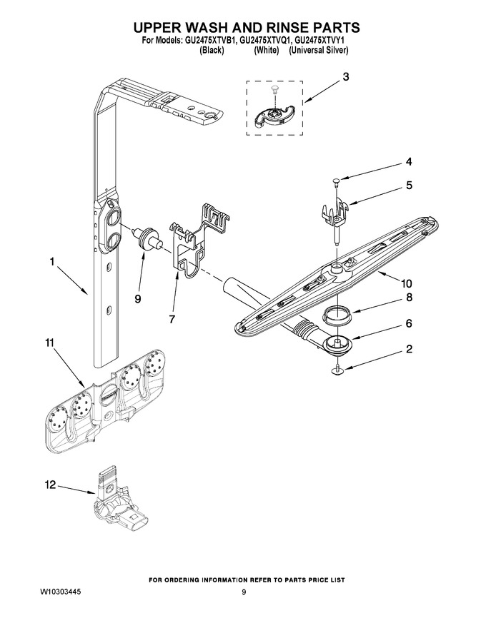 Diagram for GU2475XTVB1