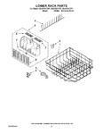 Diagram for 10 - Lower Rack Parts
