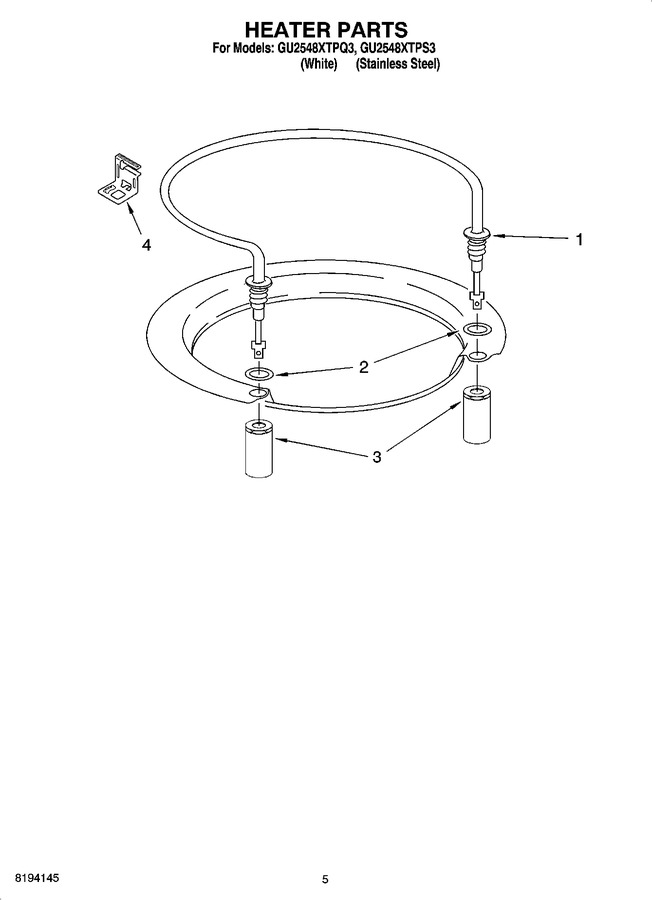 Diagram for GU2548XTPS3