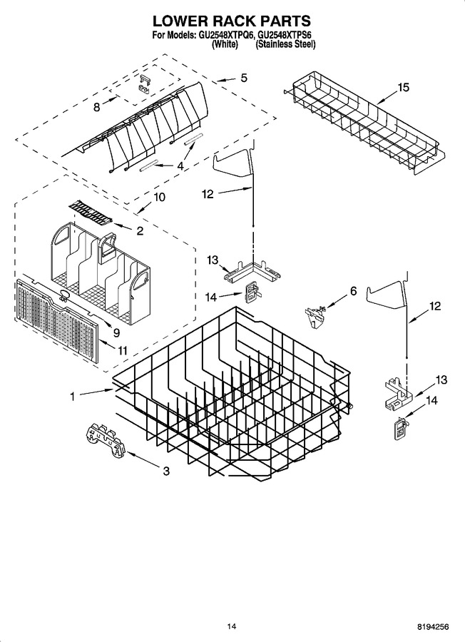 Diagram for GU2548XTPS6