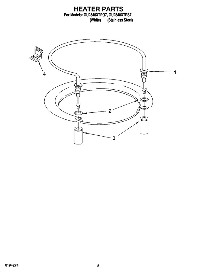 Diagram for GU2548XTPQ7