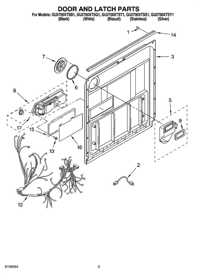 Diagram for GU2700XTSB1