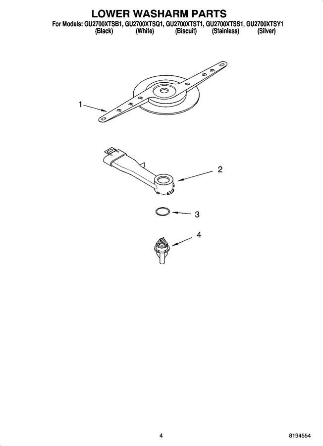 Diagram for GU2700XTSB1
