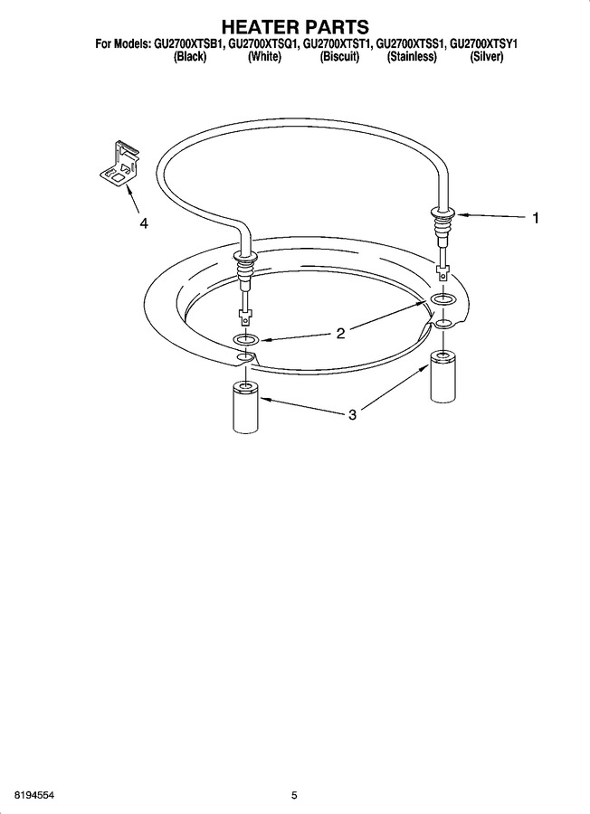 Diagram for GU2700XTSY1