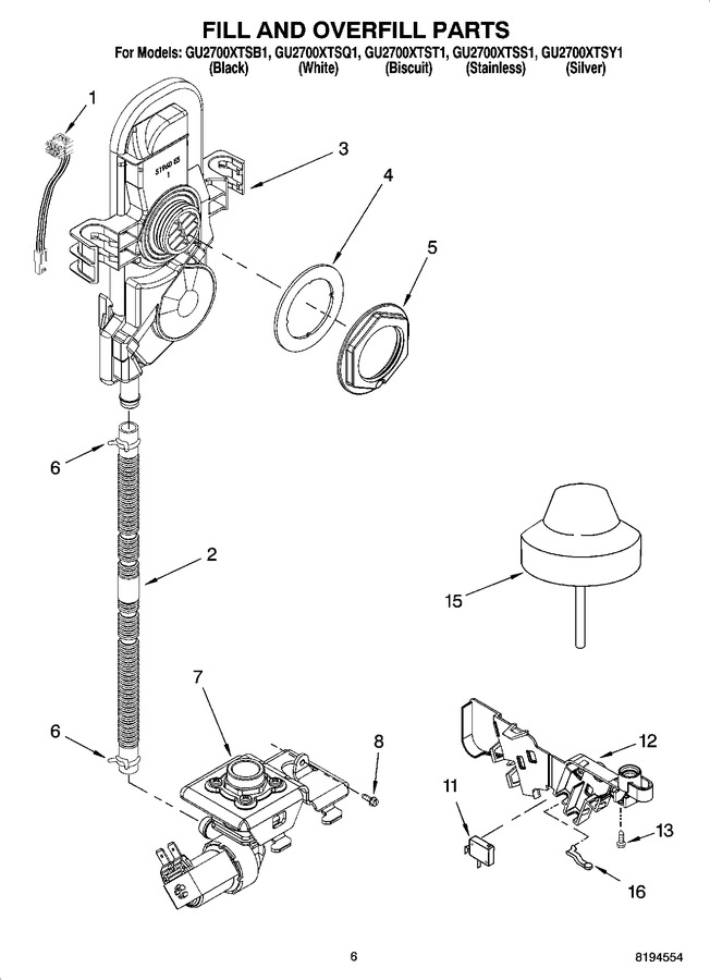 Diagram for GU2700XTST1
