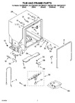 Diagram for 07 - Tub And Frame Parts