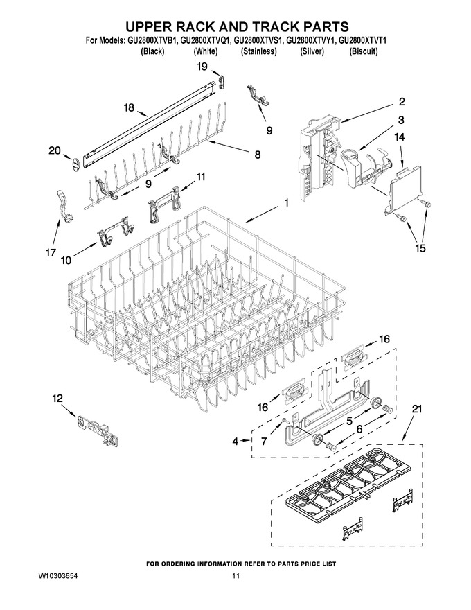 Diagram for GU2800XTVY1