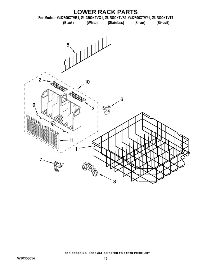 Diagram for GU2800XTVY1
