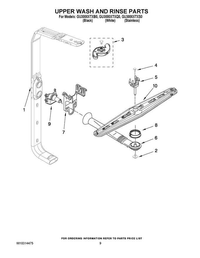 Diagram for GU3000XTXS0