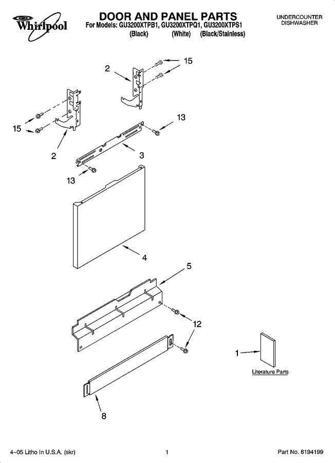 Diagram for GU3200XTPS1