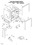 Diagram for 07 - Tub And Frame Parts