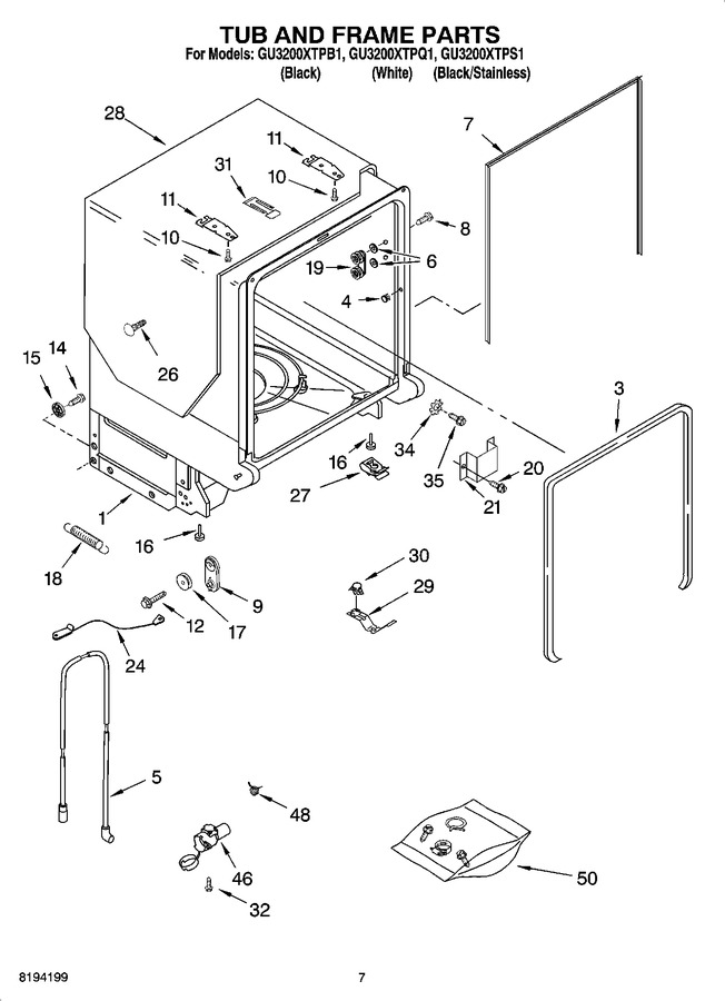 Diagram for GU3200XTPS1