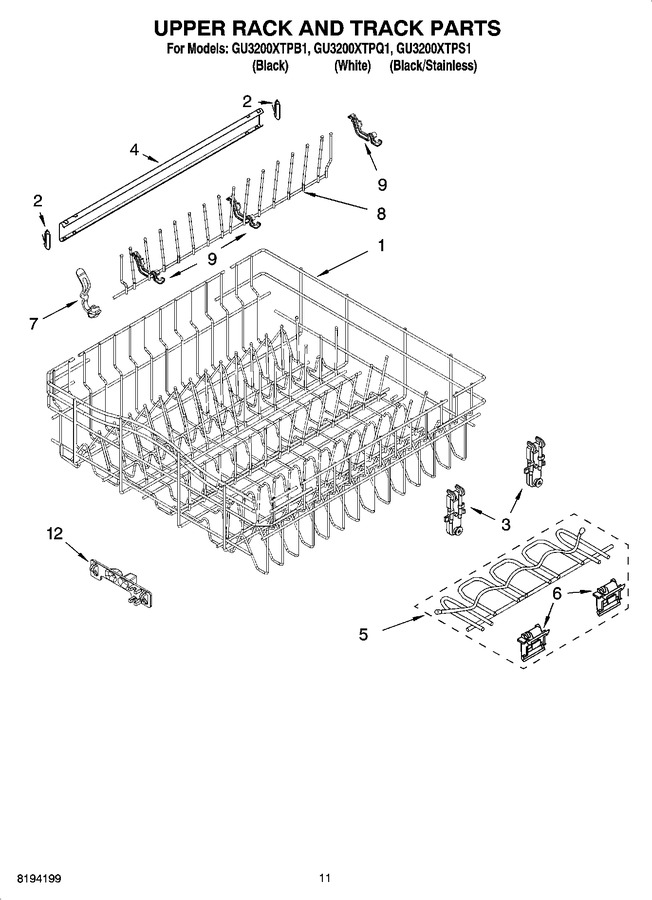 Diagram for GU3200XTPS1