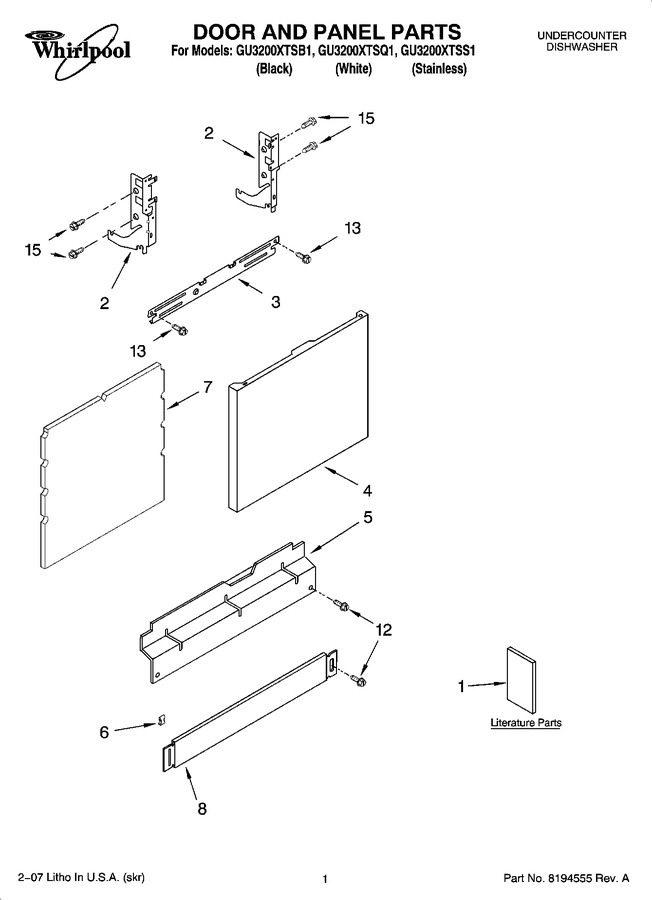 Diagram for GU3200XTSQ1
