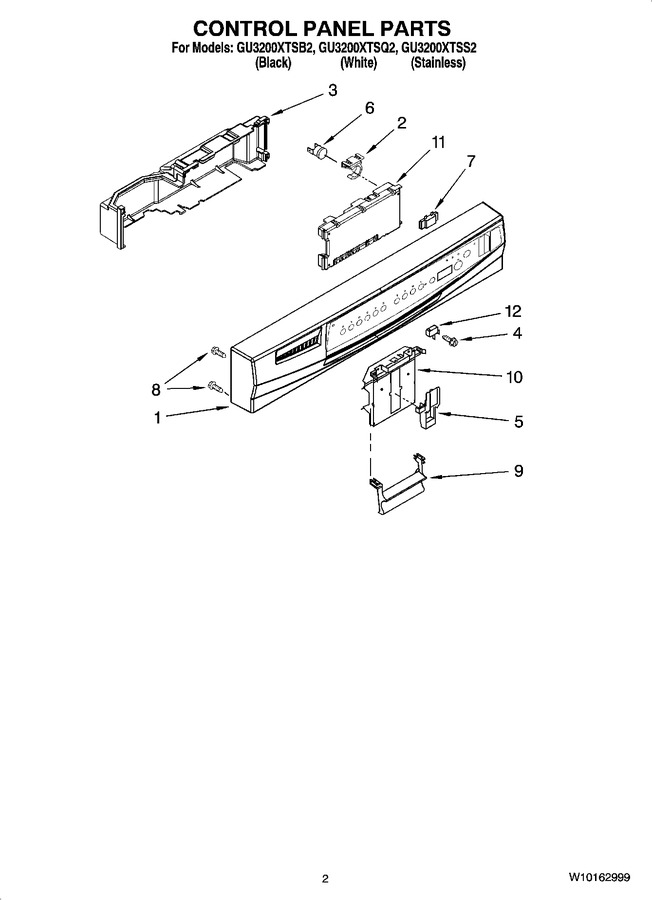 Diagram for GU3200XTSB2