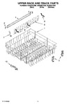 Diagram for 09 - Upper Rack And Track Parts