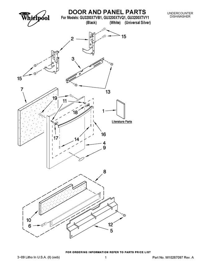 Diagram for GU3200XTVB1