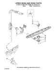 Diagram for 07 - Upper Wash And Rinse Parts