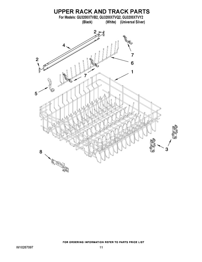 Diagram for GU3200XTVB1