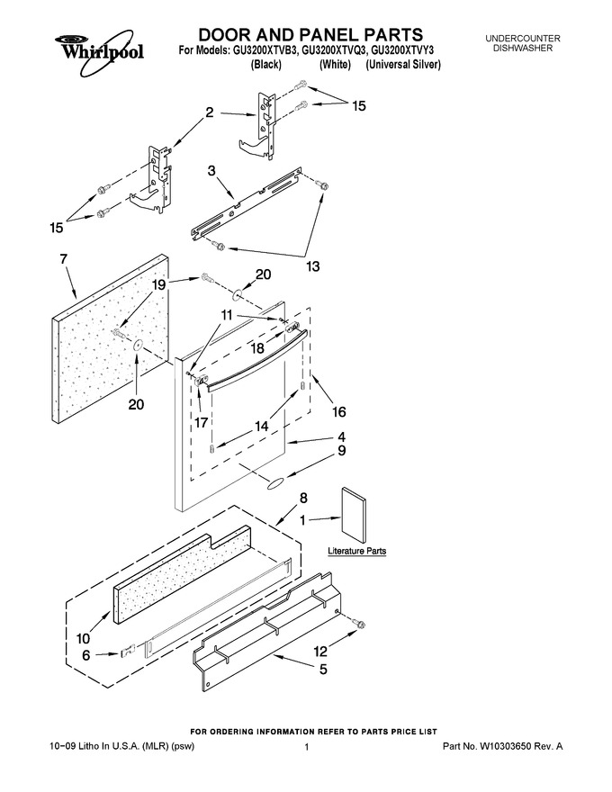 Diagram for GU3200XTVB3