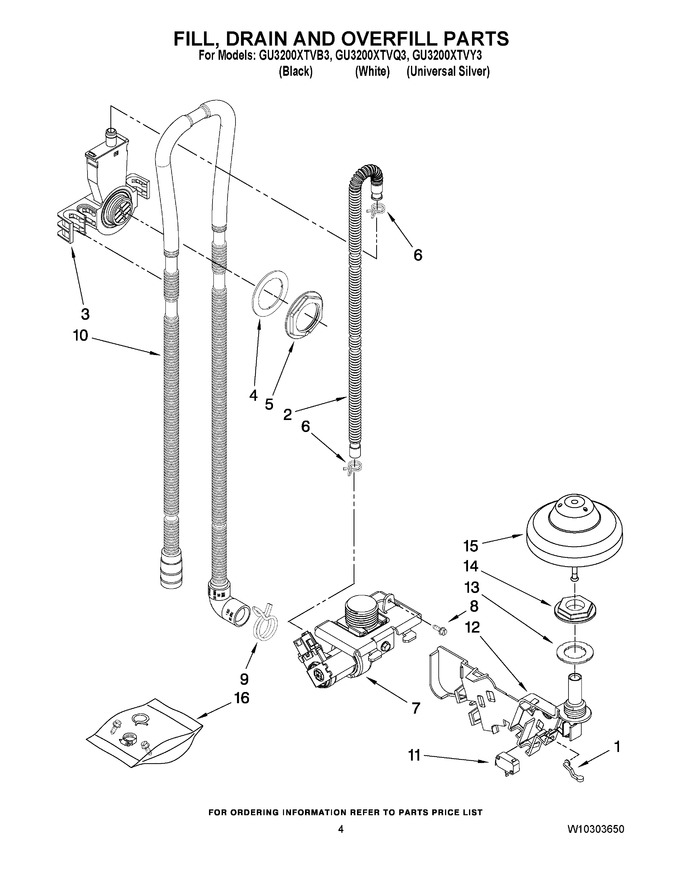 Diagram for GU3200XTVQ3