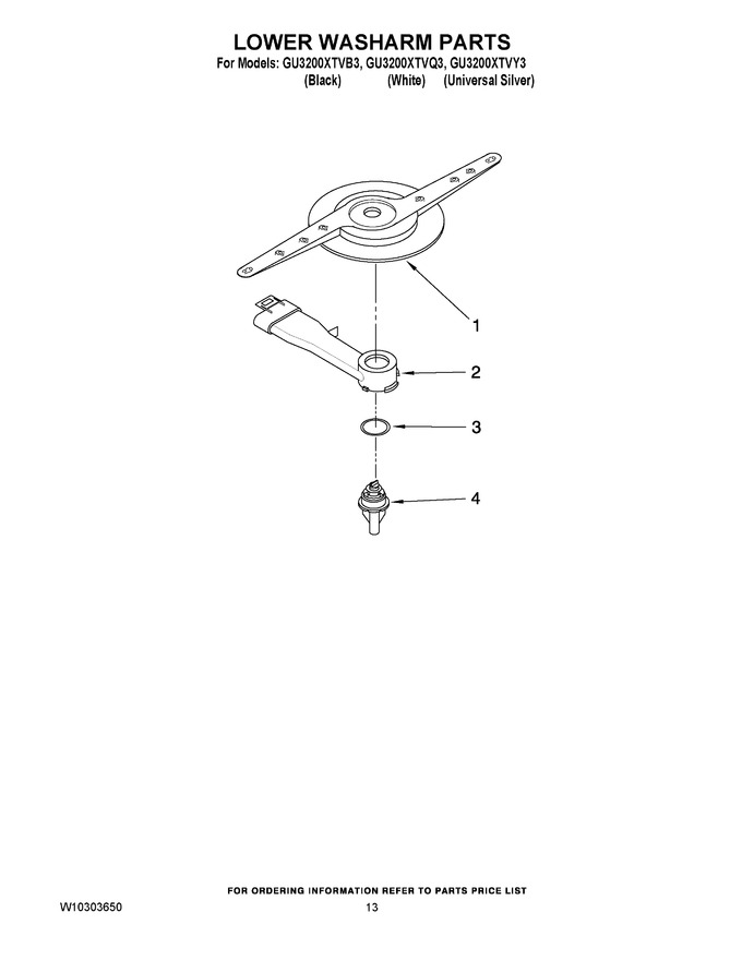 Diagram for GU3200XTVQ3