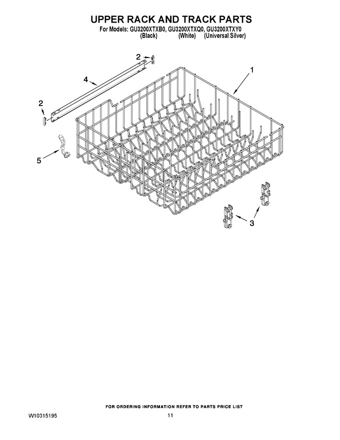 Diagram for GU3200XTXY0