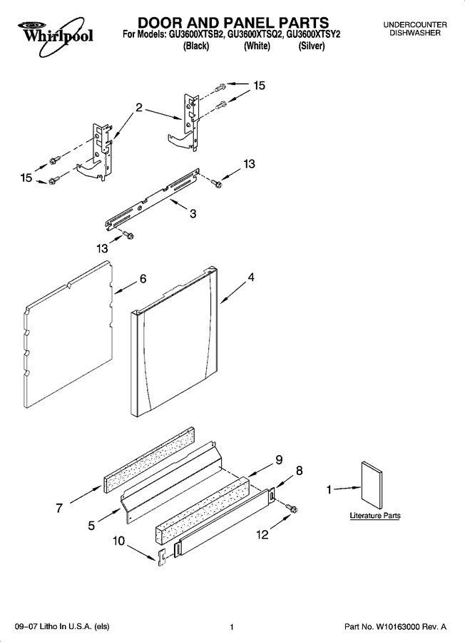 Diagram for GU3600XTSQ2
