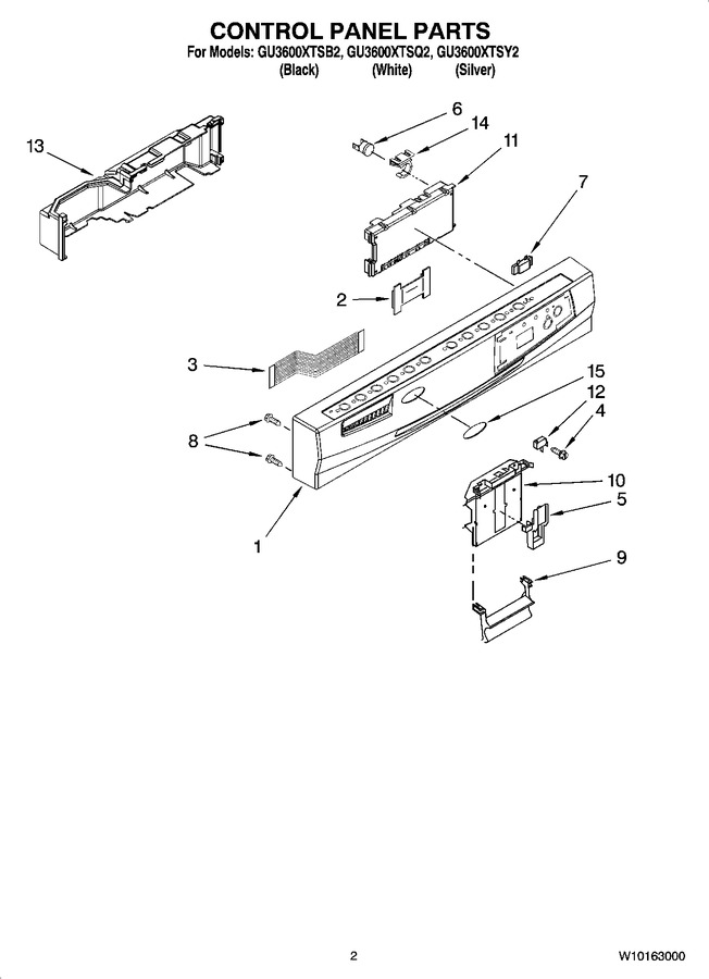 Diagram for GU3600XTSQ2