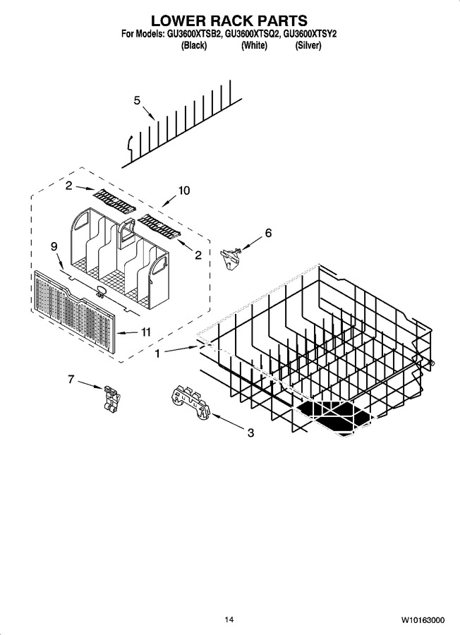 Diagram for GU3600XTSQ2