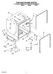 Diagram for 05 - Tub And Frame Parts