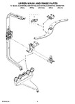 Diagram for 07 - Upper Wash And Rinse Parts