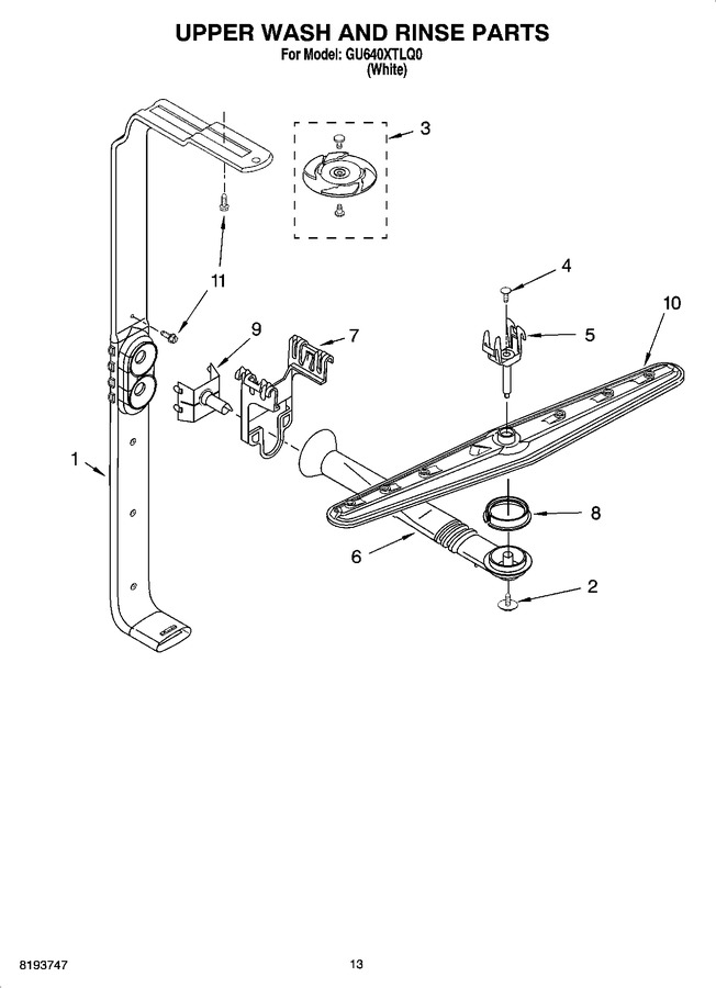 Diagram for GU640XTLQ0