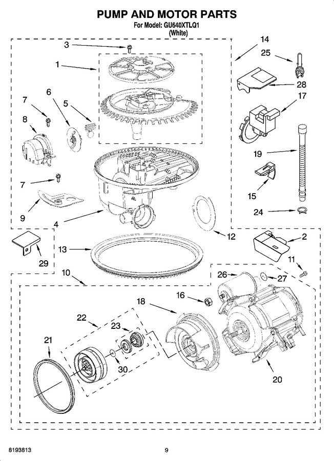 Diagram for GU640XTLQ1