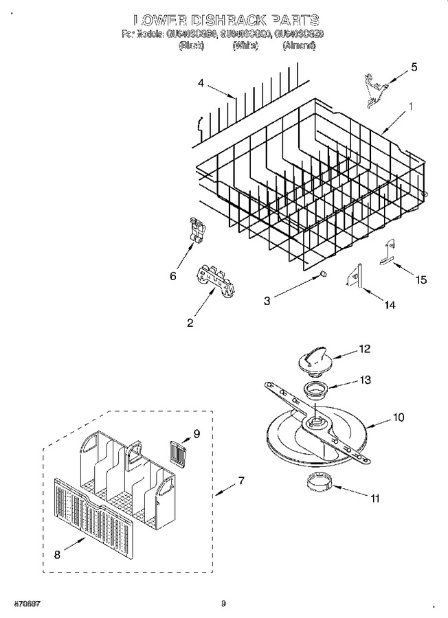 Diagram for GU940SCGZ0