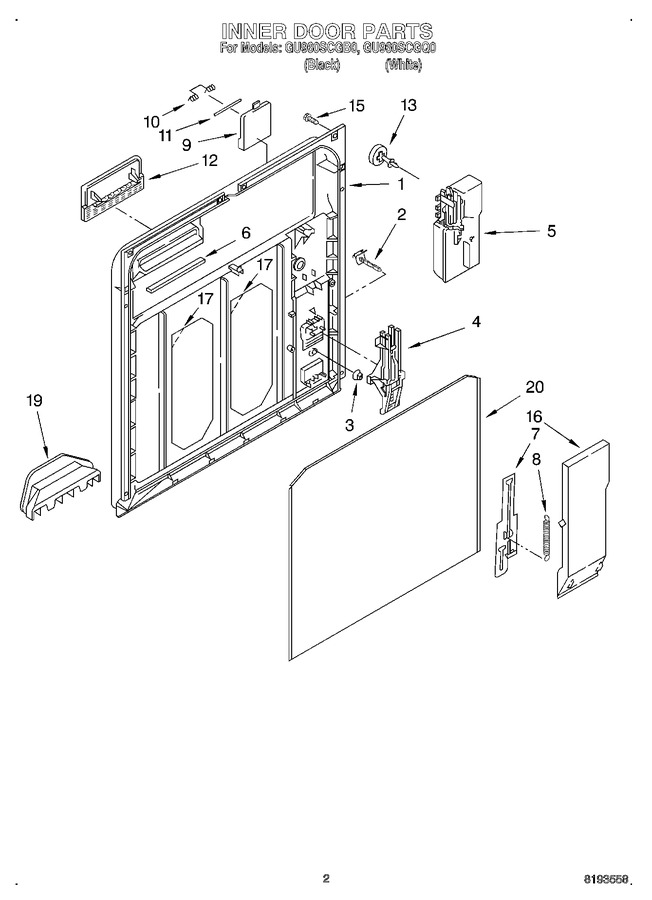 Diagram for GU960SCGQ0