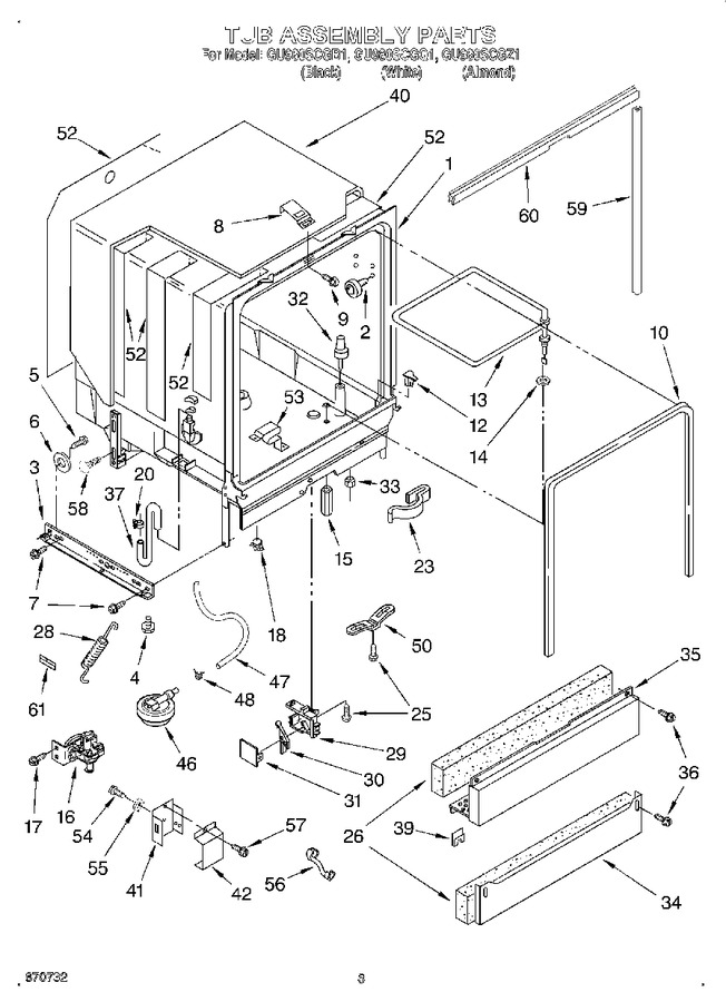 Diagram for GU980SCGZ1