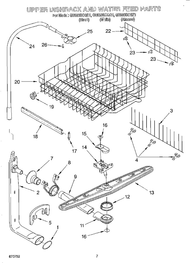 Diagram for GU980SCGQ1