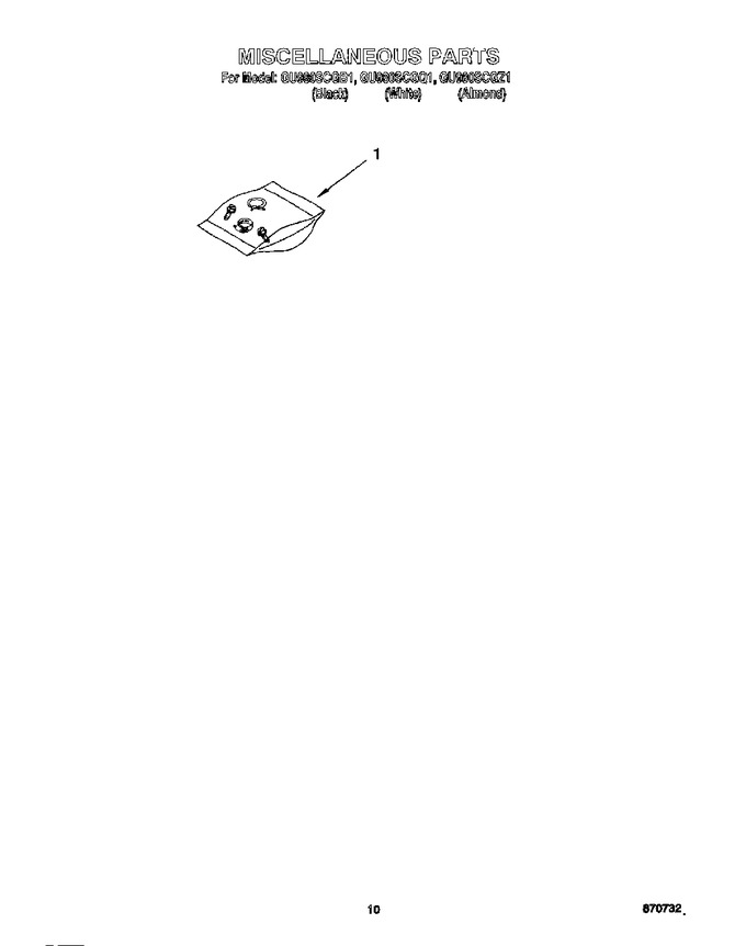 Diagram for GU980SCGQ1