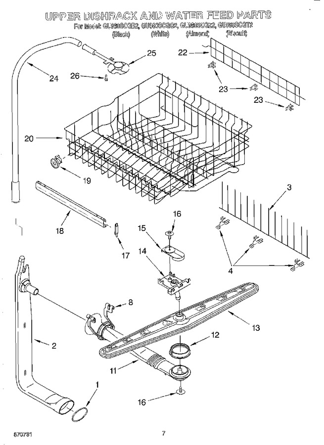 Diagram for GU980SCGB2