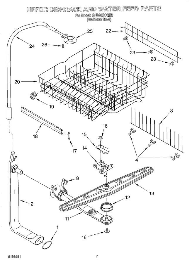 Diagram for GU980SCGS3