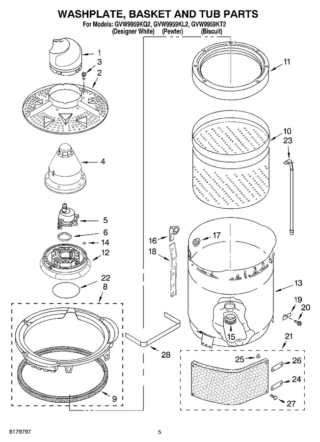 Diagram for GVW9959KT2
