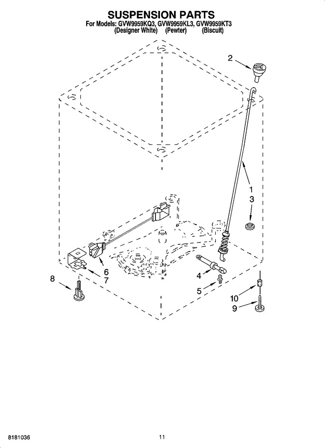 Diagram for GVW9959KL3
