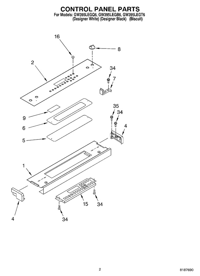 Diagram for GW395LEGB6