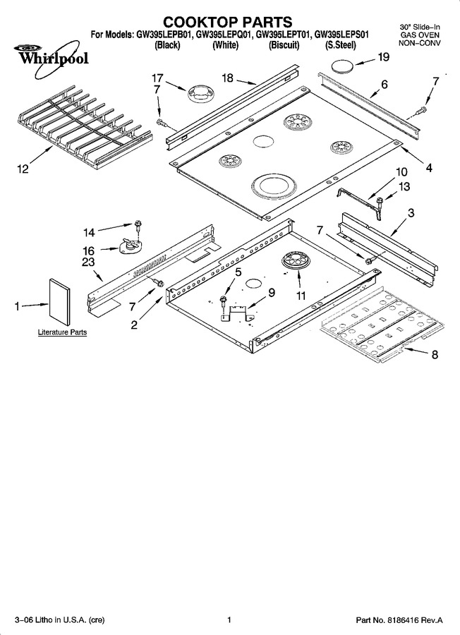 Diagram for GW395LEPQ01
