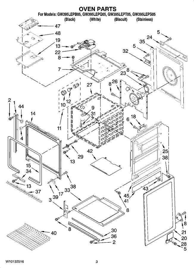 Diagram for GW395LEPQ05