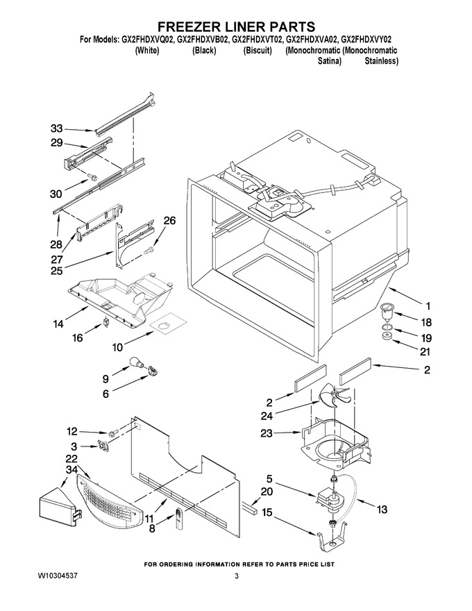 Diagram for GX2FHDXVQ02