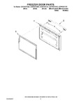 Diagram for 03 - Freezer Door Parts